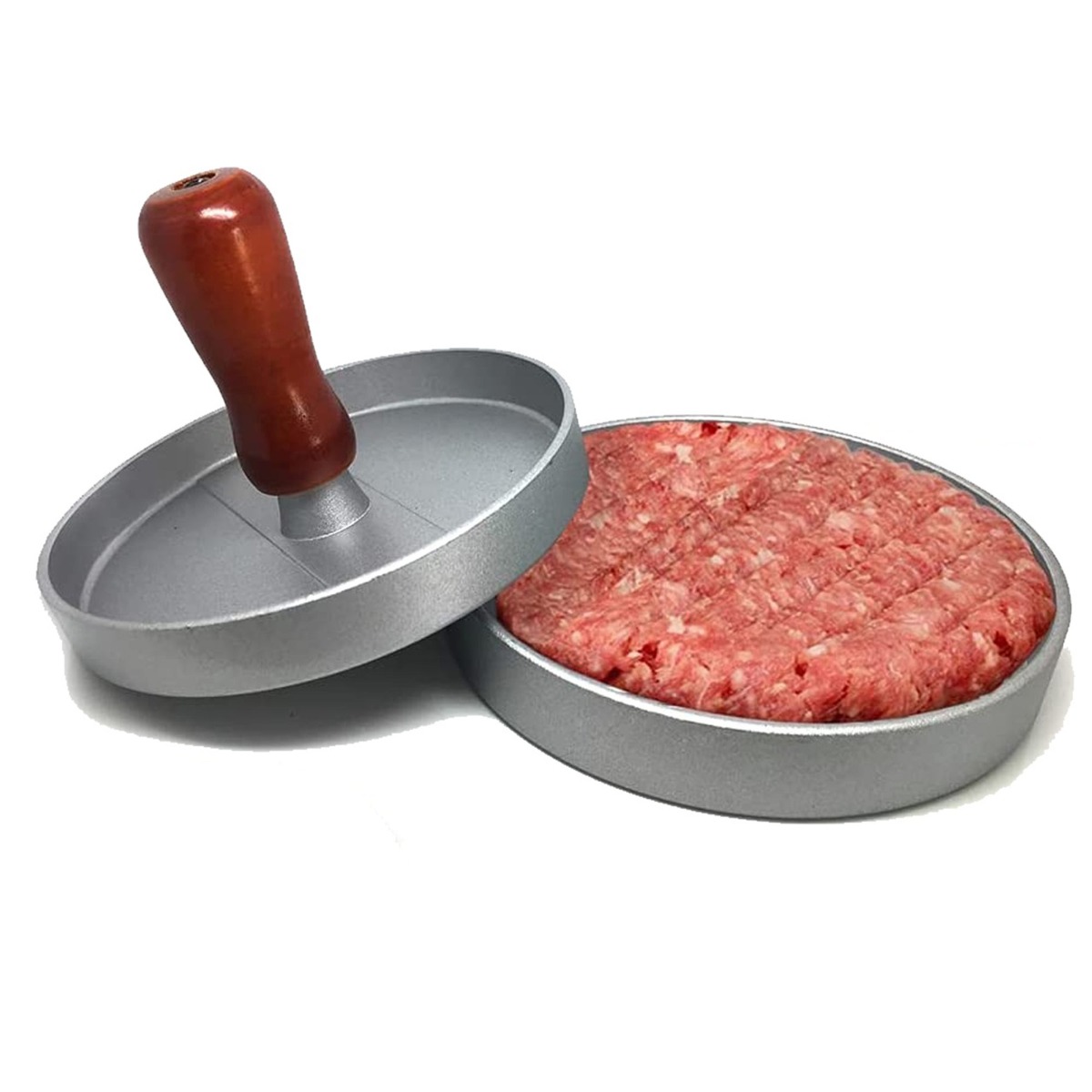 Burger Press, with wooden handle - Dream House®