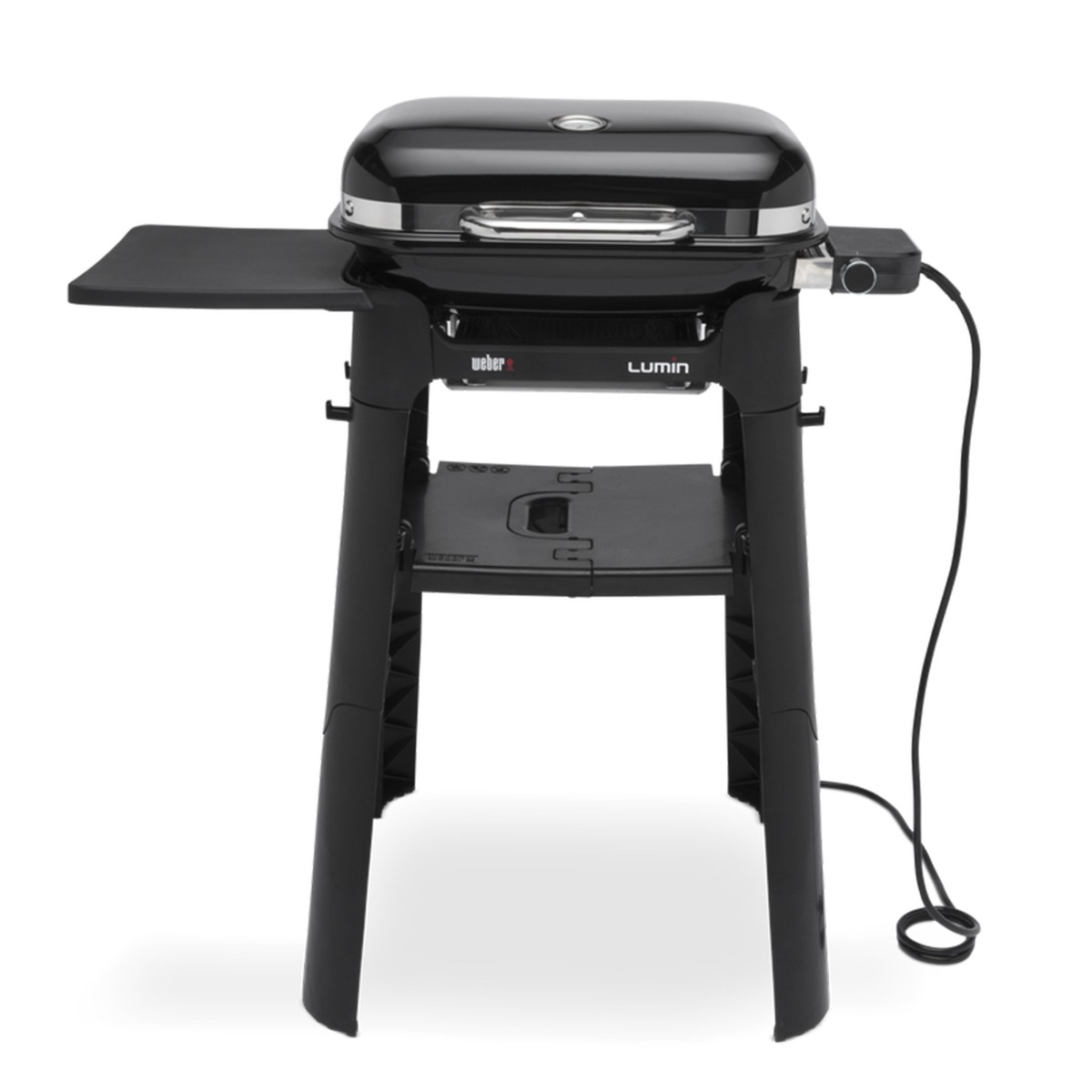 Lumin Compact 1000 with stand, Black – Weber®
