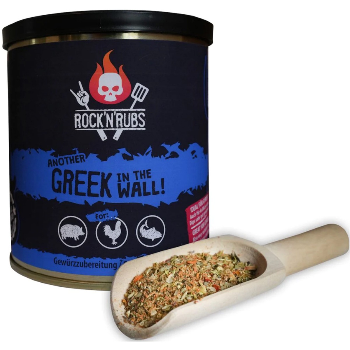 Another Greek in the Wall Rub, 140g – Rock n’ Rubs®