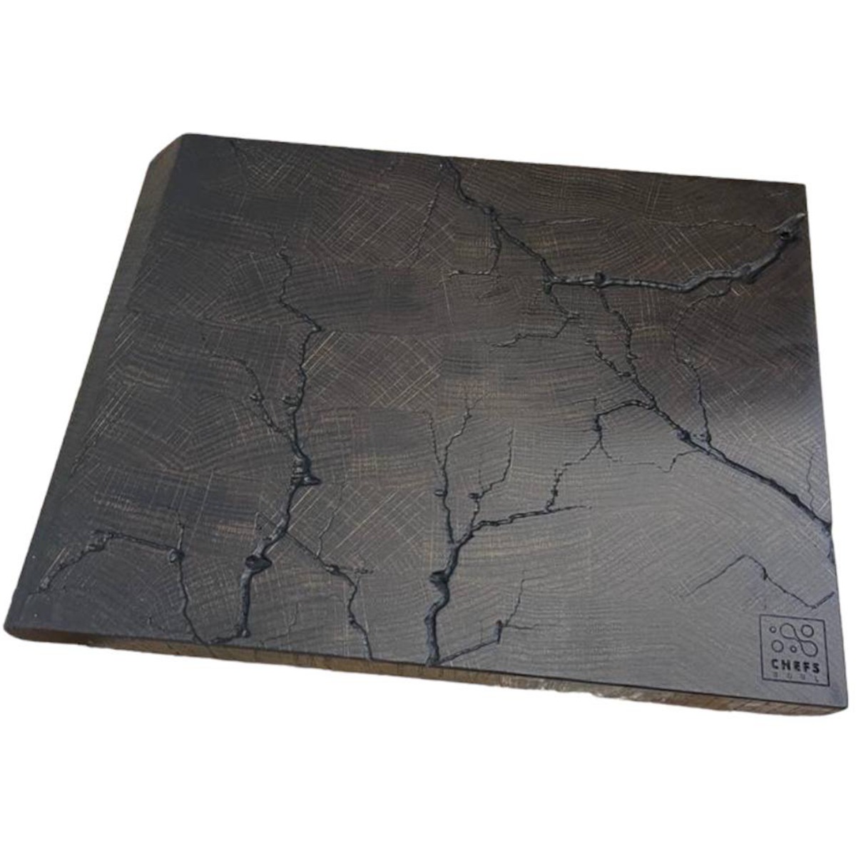 Wooden Cutting Board (35x25 cm), Lightstruck Dark Color – Chef’s Soul®