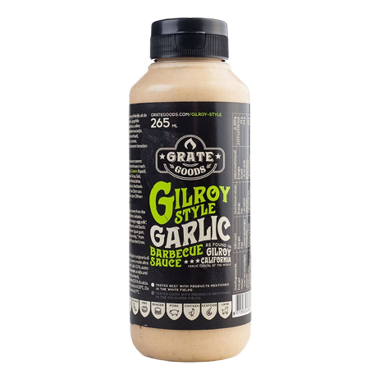 Σάλτσα Girloy Garlic BBQ Sauce, 265mL – Grate Goods®