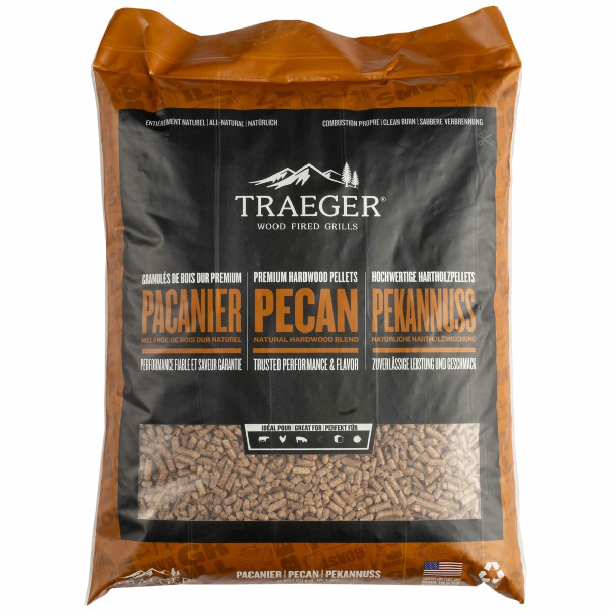 Pecan Wood Pellets, 9kg - Traeger®