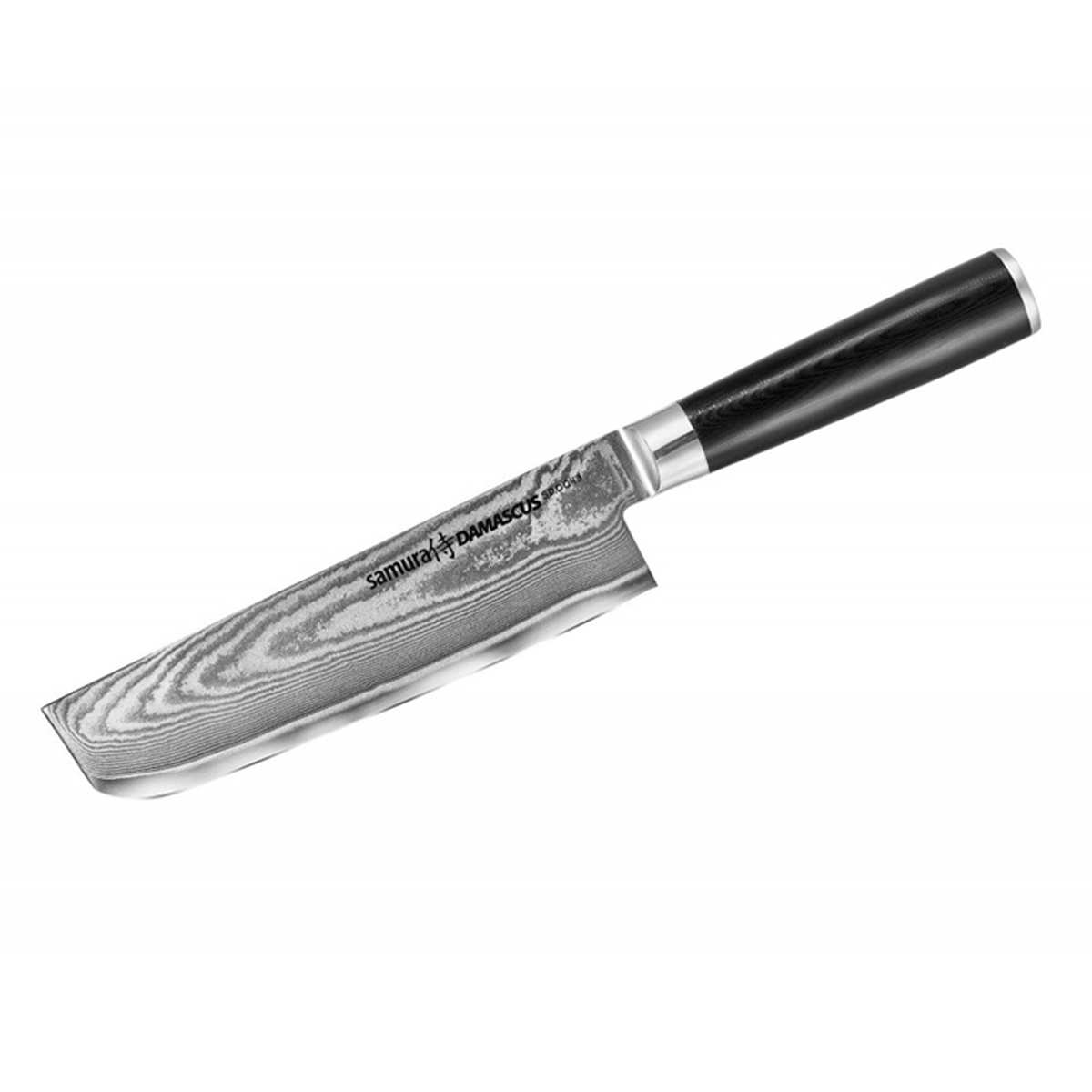 Nakiri Knife 16.7cm, DAMASCUS - SAMURA®