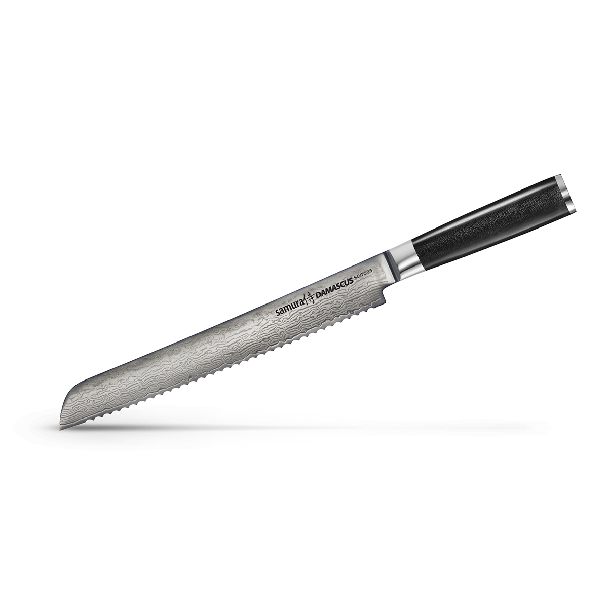 Μαχαίρι Ψωμιού 23cm, DAMASCUS - SAMURA®️