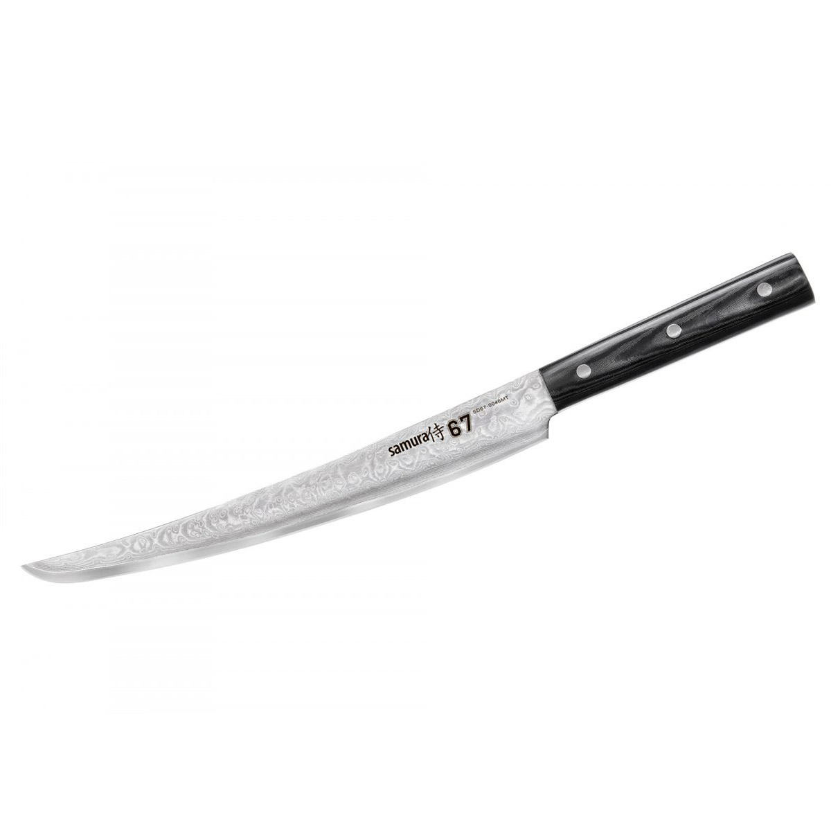 Μαχαίρι Τεμαχισμού Tanto 23cm, DAMASCUS 67 - SAMURA®️