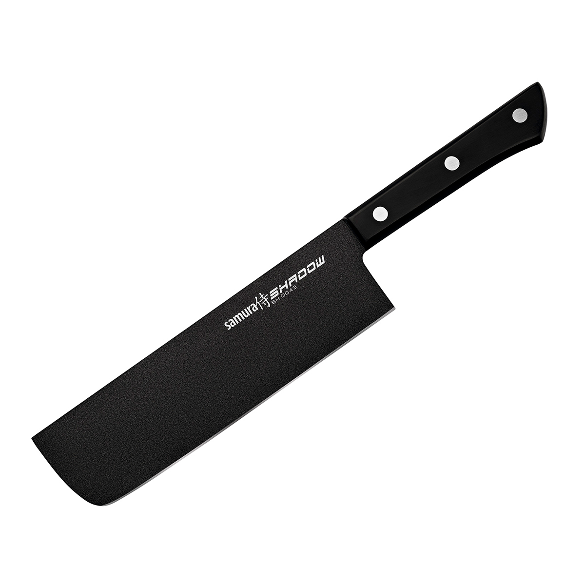 Nakiri Knife 17cm, SHADOW - SAMURA®