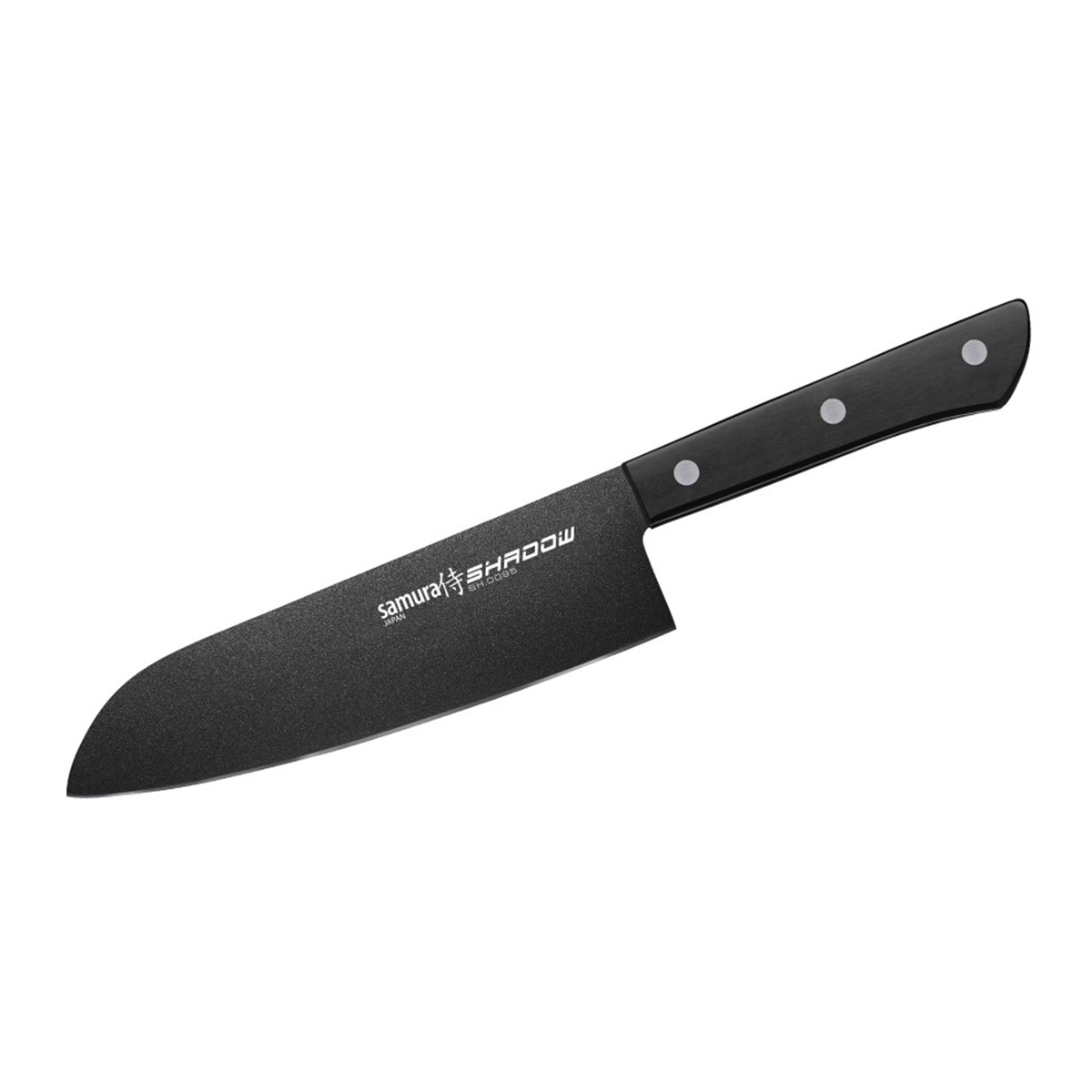 Santoku Knife 17.5cm, SHADOW - SAMURA®