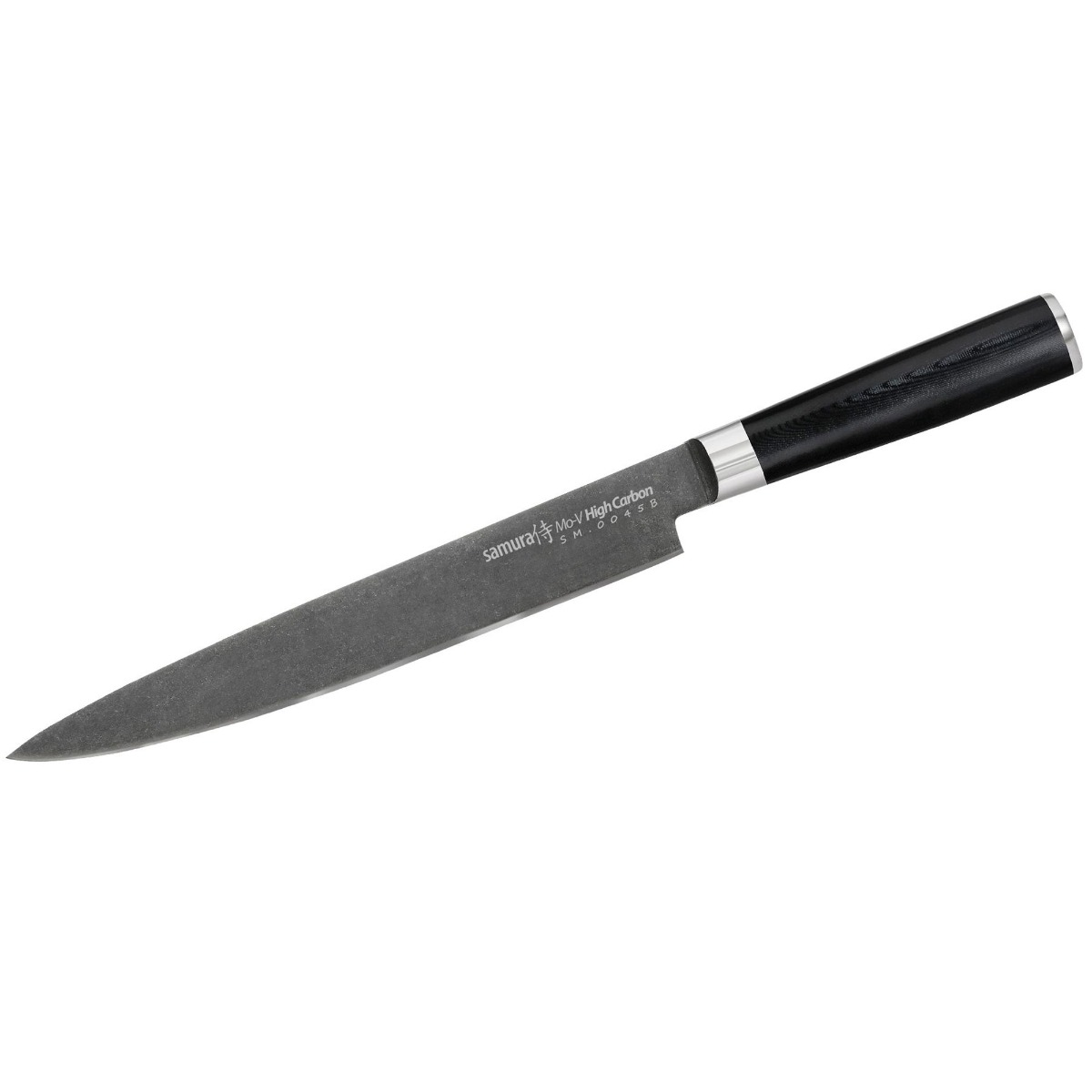 Slicing Knife 23cm, MO-V STONEWASH - SAMURA®