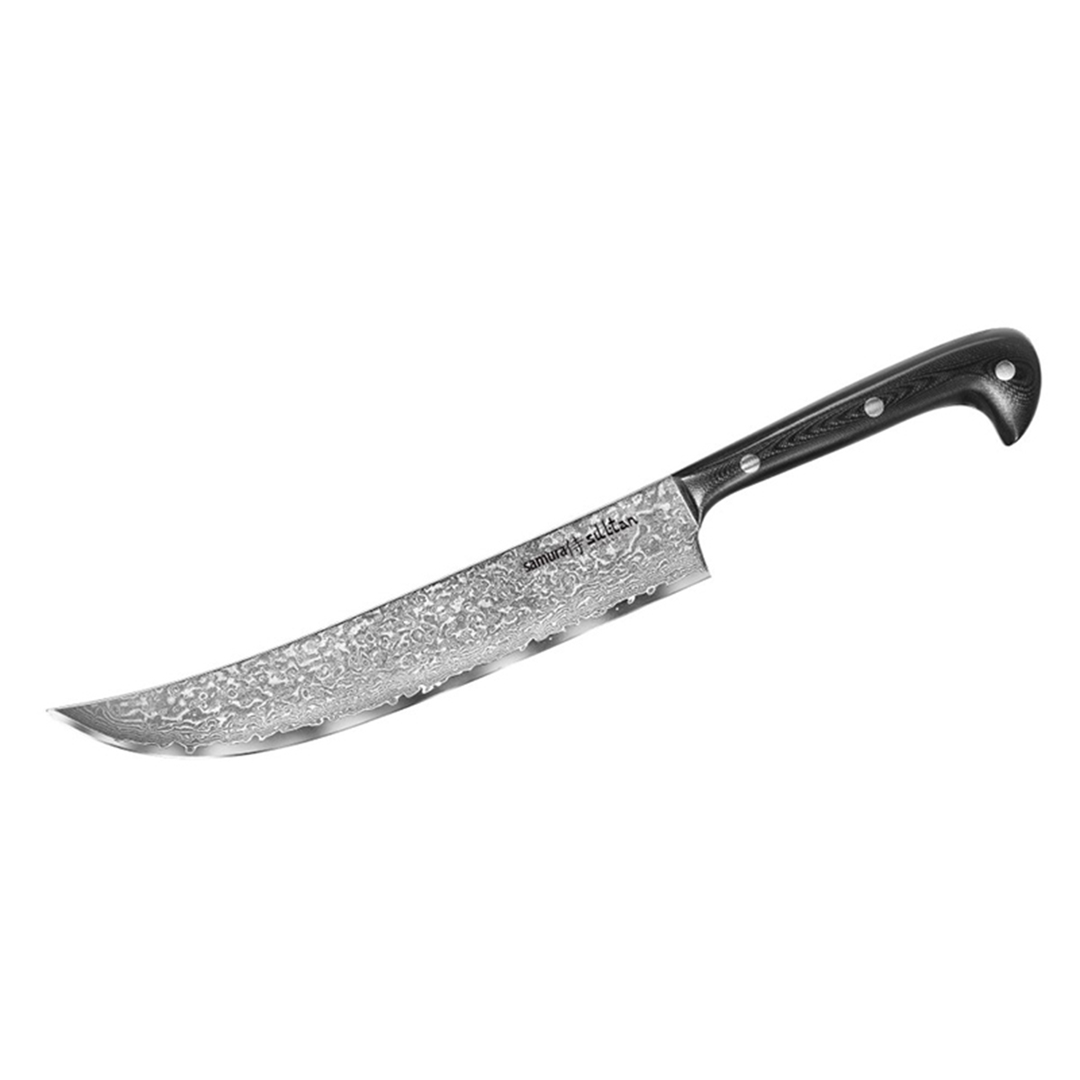 Slicer Knife Pichak 21cm (Black) SULTAN - SAMURA®️