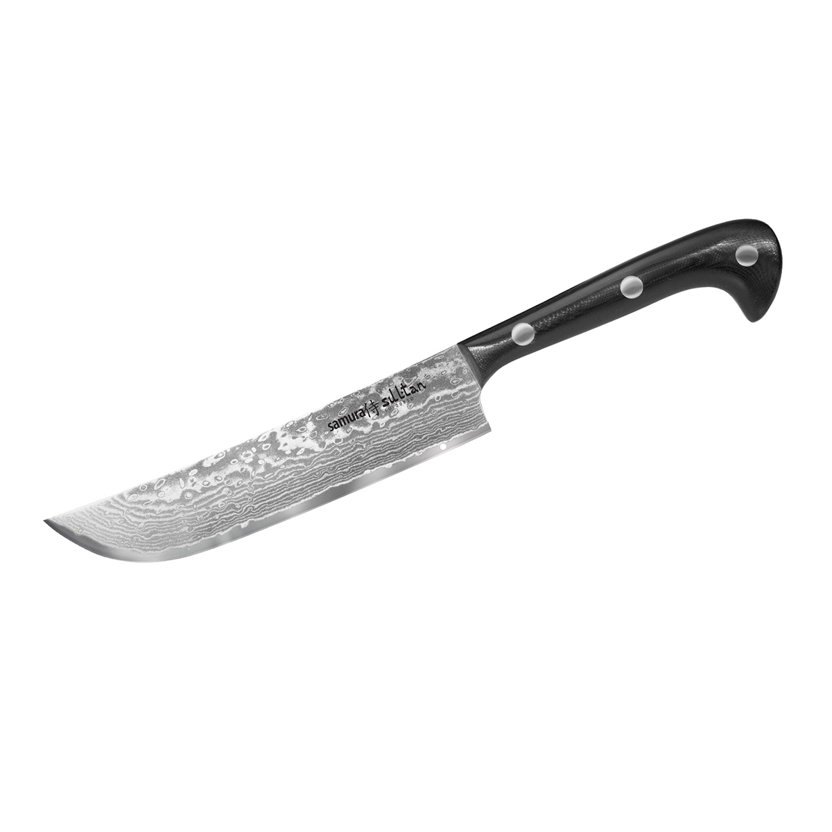 Chefs Knife 16.4cm (Black), SULTAN - SAMURA®️