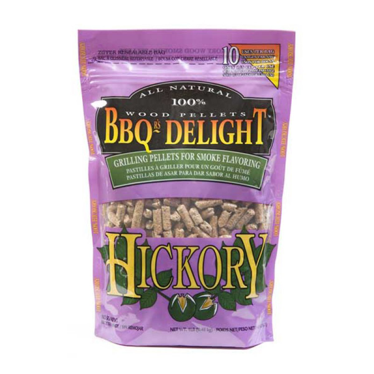 Hickory Smoking Pellets, 450g - BBQ Delight®