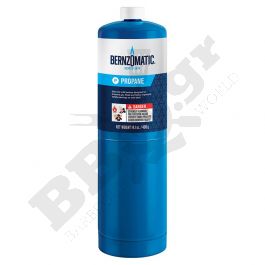 Propane Hand Torch Cylinder 400g, PT1 - BernZomatic®