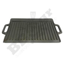 Cast iron, food griddle 38 x 23 cm