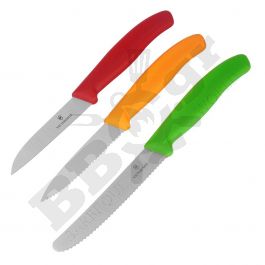Paring Knife Set 3pcs, Swiss Classic - Victorinox®️