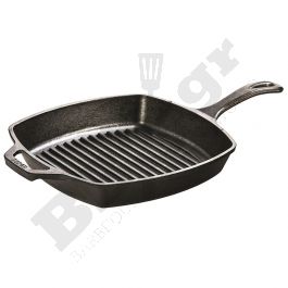 Square Cast Iron Grill Pan (26.67 x 26.67 cm) - Lodge®
