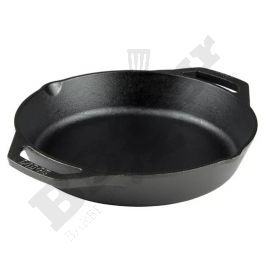 Cast Iron Pan with 2 loop-style handles (D: 26.04 cm) - Lodge®