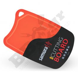 Red plastic cutting board - SAMURA®