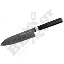 Small Santoku Knife 13.8cm, MO-V STONEWASH - SAMURA®️