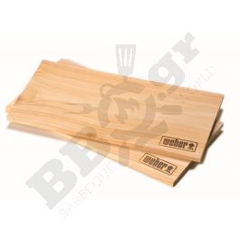 Smoking cedar planks - Weber®